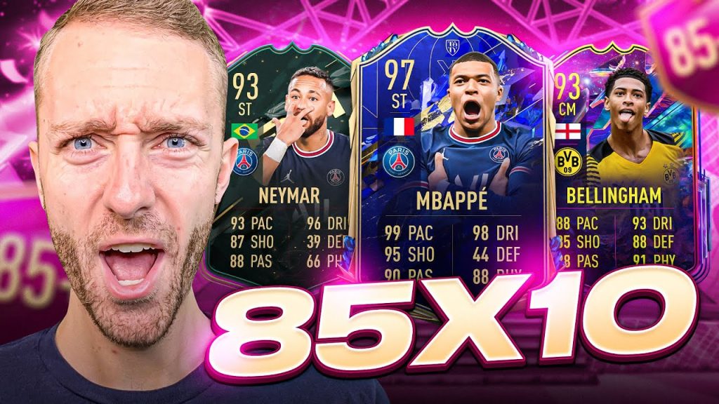 85 x 10 PACKS ON REPEAT! FIFA 22 Ultimate Team