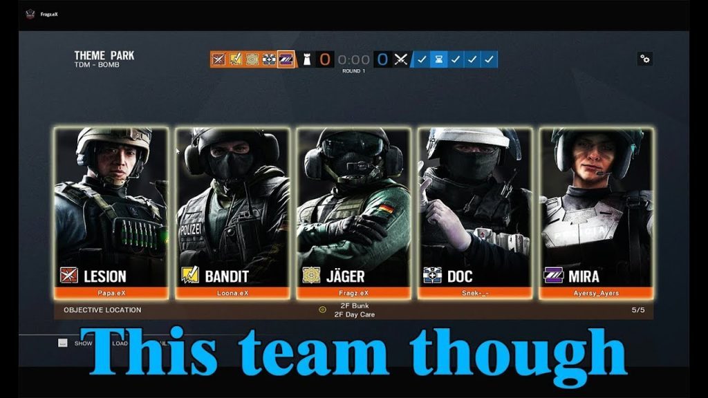 A Team That Sings Together Wins Together: Rainbow Six Siege Moments