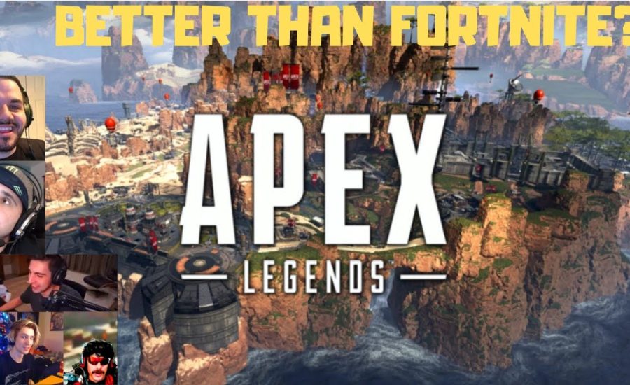 APEX Legends - Gameplay - Pros Play For The First Time