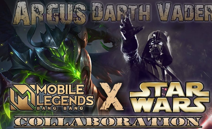 ARGUS STAR WARS SKIN - DARTH VADER | MOBILE LEGENDS X STAR WARS COLLABORATION