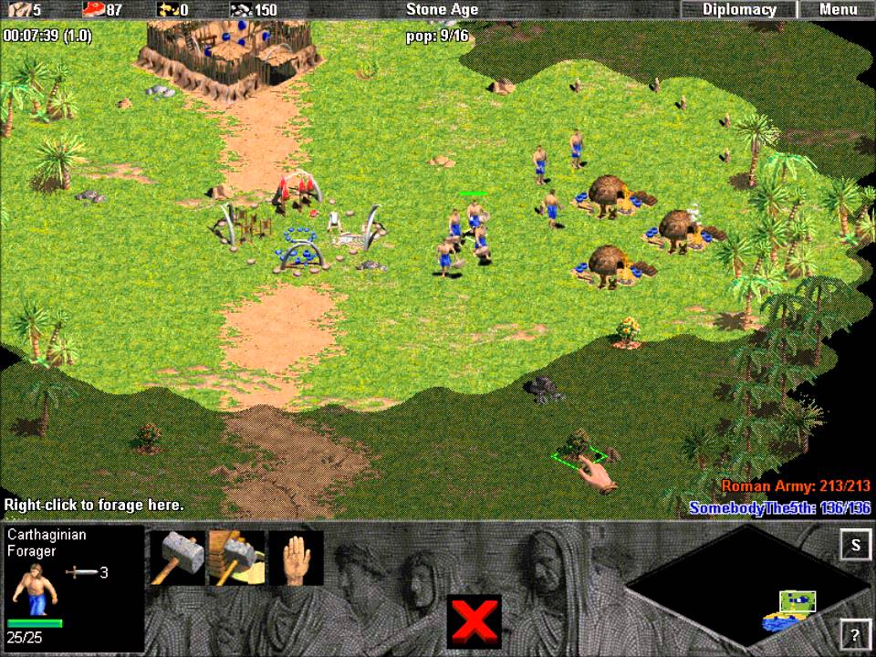 Age of Empires: The Rise of Rome Demo Campaign Mission 1 Part 1 (of 1)