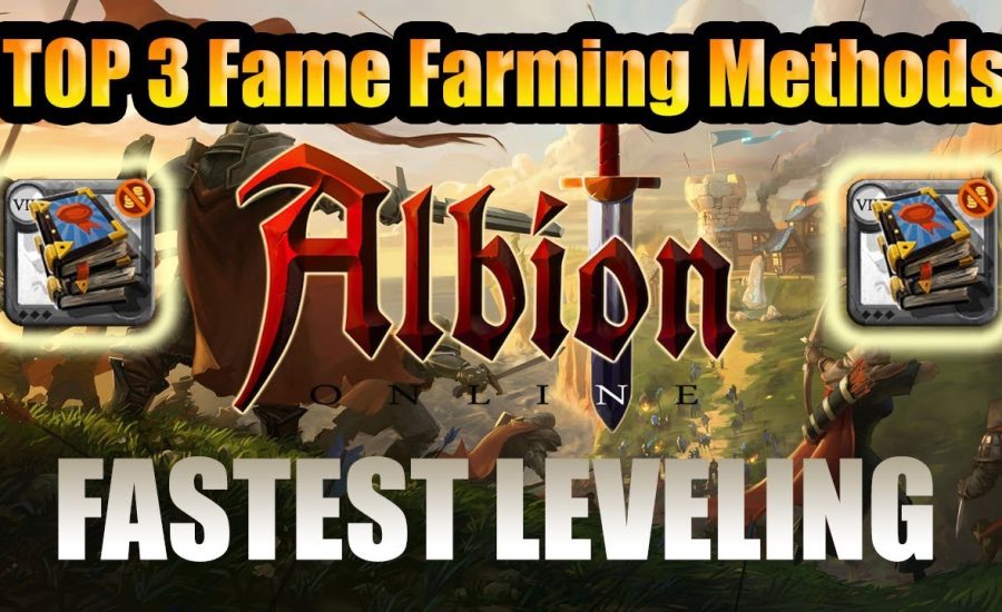 Albion Online - Top 3 Best Fame Farming Methods - Albion Online Fastest Fame Leveling!