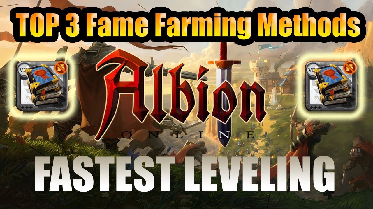 Albion Online - Top 3 Best Fame Farming Methods - Albion Online Fastest Fame Leveling!