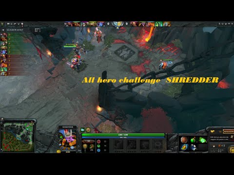 All hero challenge DOTA 2 SHREDDER