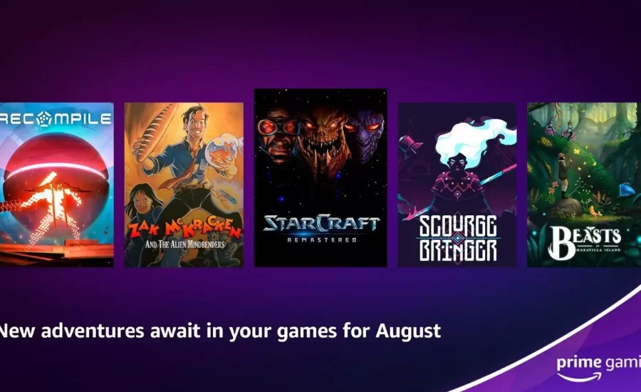 Amazon Prime Gaming August deals for gamers