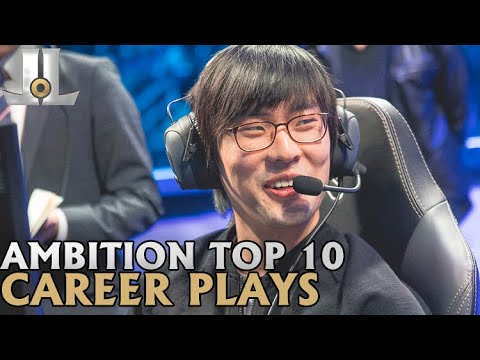 Ambition Top 10 Career Plays | 2021 LoL esports