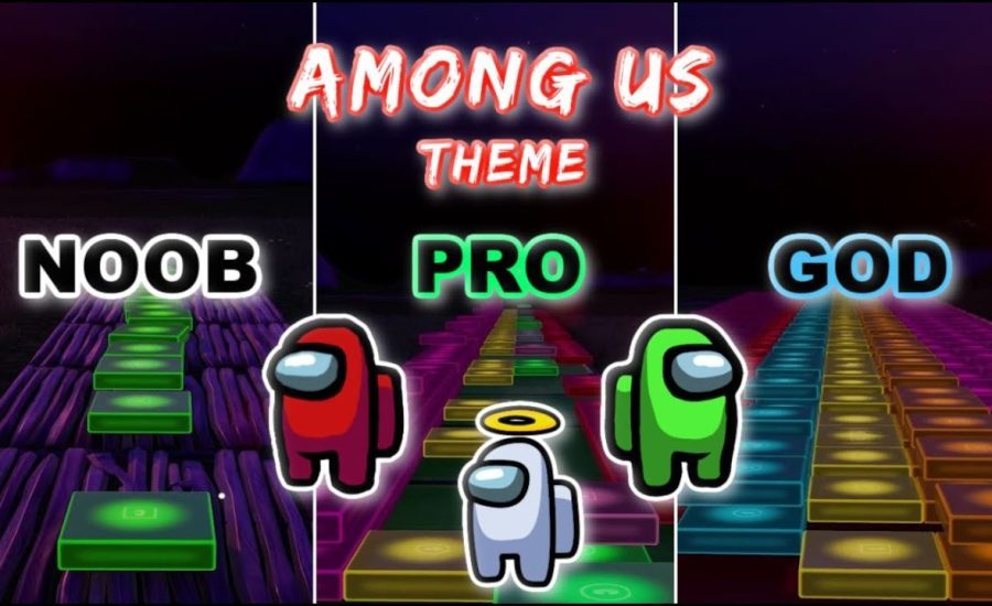 Among Us Theme Song - Noob vs Pro vs God (Fortnite Music Blocks) with map code!