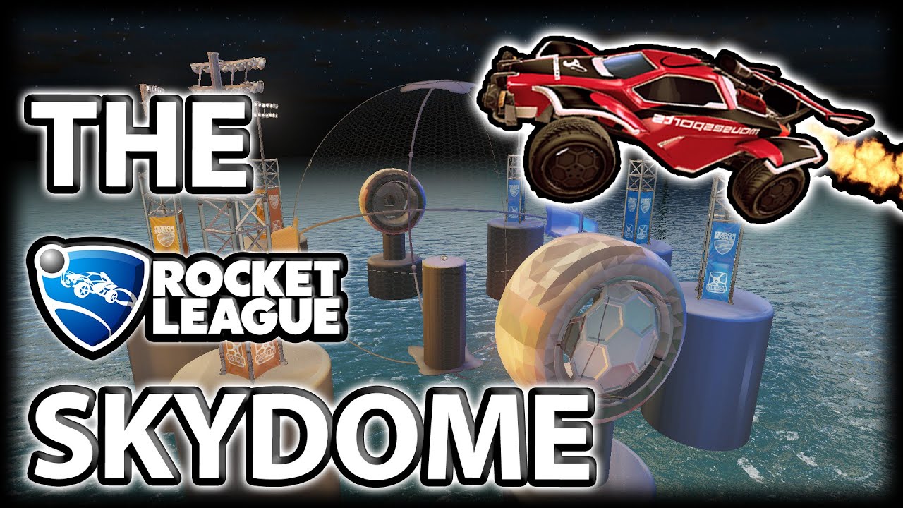 Another Custom Map Is Here! Rocket League Skydome