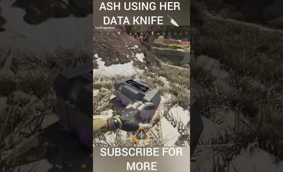 Apex Legends: Ash using her data knife