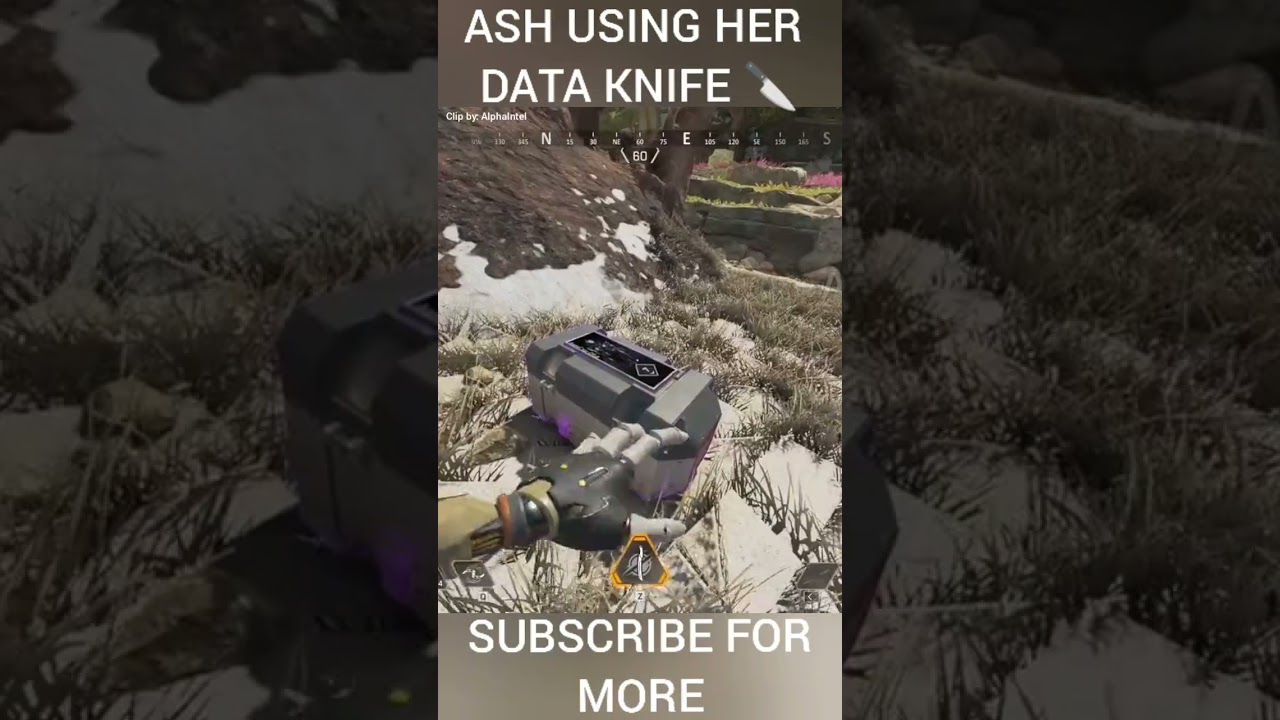 Apex Legends: Ash using her data knife