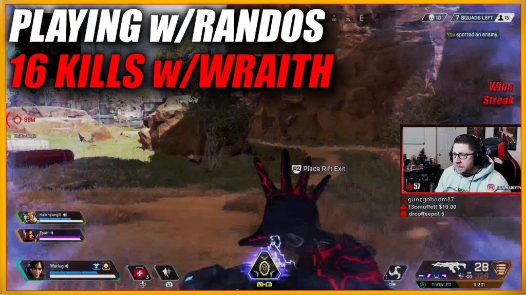 Apex Legends Battle Royale Gameplay | 16 Frag Game with Randos