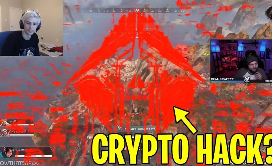 Apex Legends Streamers got Hacked by Crypto Live! Apex Legends Funny Fails and WTF Moments!