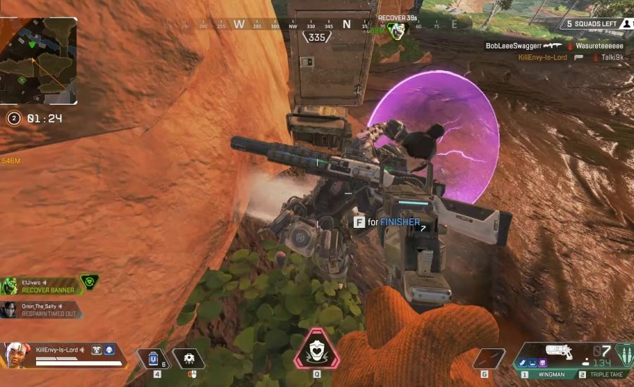 Apex Legends nasty wingman work