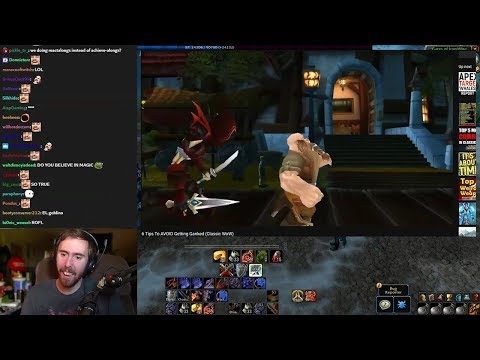 Asmongold Reacts To "6 Tips To AVOID Getting Ganked In Classic WoW" -  Platinum WoW