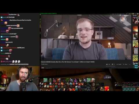 Asmongold reacts to Classic's Insane Growth, LFG, TBC Servers +  BFA 8.2.5 date - Bellular