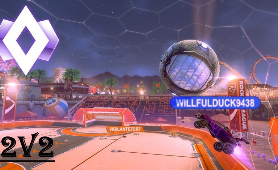 BACK TO SOLO QUEUING GRINDING  2V2 (4K60FPS ) CHAMP 1 GAMEPLAY#SQUISHYMUFFINS#ROCKETLEAGUE