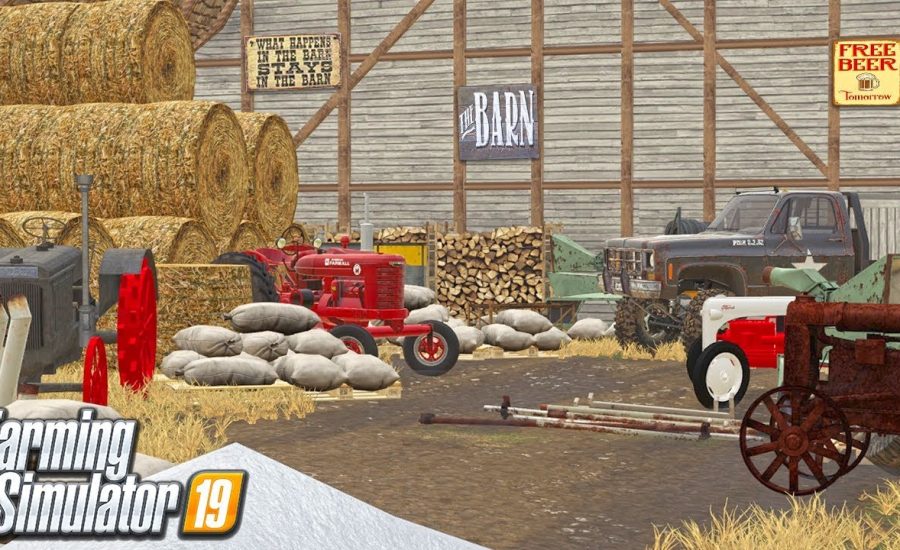 BEST BARN FIND! | UNEARTHING CLASSICS AFTER 15 YEARS (ROLEPLAY) FARMING SIMULATOR 19