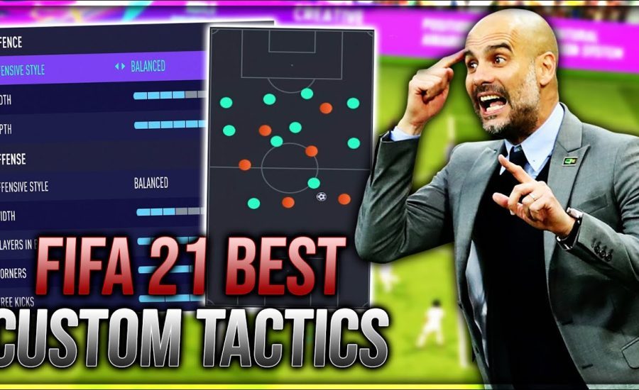 BEST FORMATION AND TACTICS TO USE ON FIFA 21!