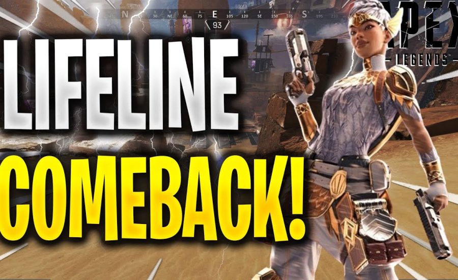 BIG COMEBAKC APEX LEGENDS MOBILE WITH LIFELINE! | APEX LEGENDS ARENA MODE GAMEPLAY!