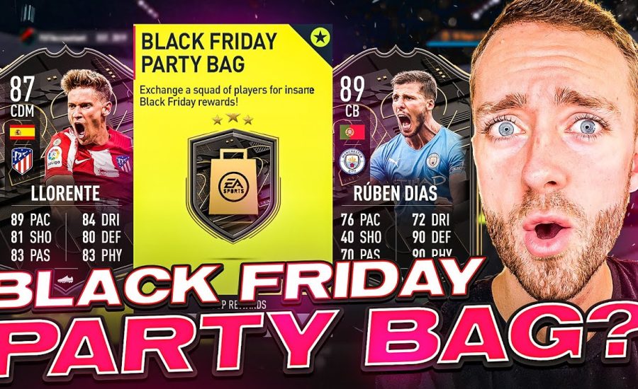 BLACK FRIDAY PARTY BAG PACK STILL COMING? CYBER MONDAY TODAY! FIFA 22 Ultimate Team