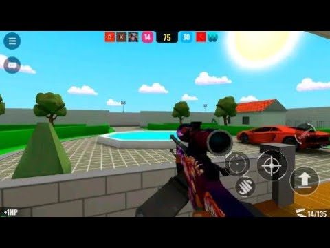 BLOCKFIELD 5v5 shooter multiplayer