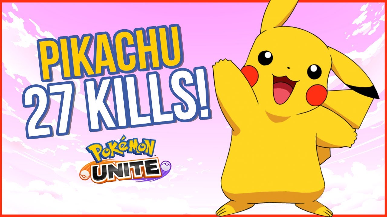 BROKE THE KILL RECORD? - Pikachu Pokemon Unite gameplay