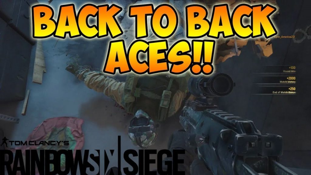 Back to Back Aces!! - Rainbow Six Siege Gameplay