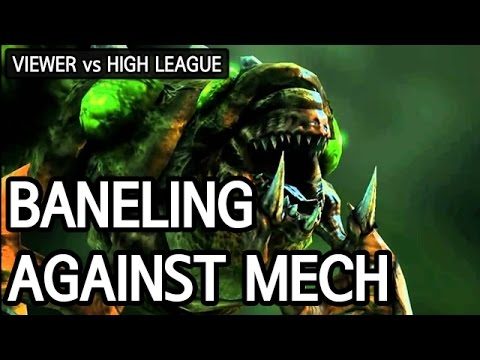 Baneling against mech! l StarCraft 2: Legacy of the Void l Crank