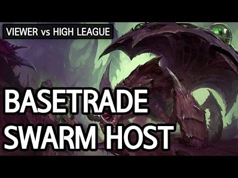 Basetrade with Swarm host in Zerg vs Zerg l StarCraft 2: Legacy of the Void l Crank