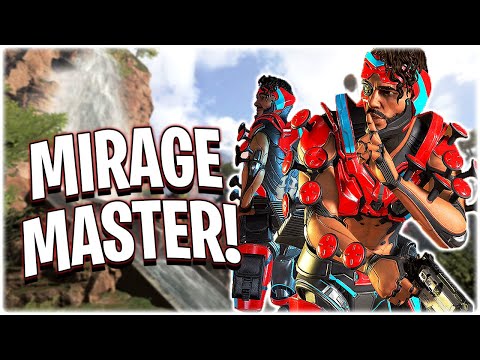 Becoming the MIRAGE MASTER!! (Apex Legends PS4)