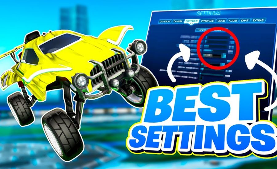 Best AIR ROLL Settings ROCKET LEAGUE | My UPDATED Controller Settings Guide (PC/PS4/XBOX)