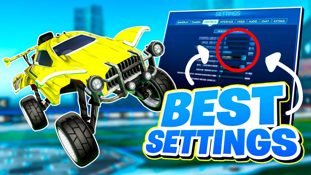 Best AIR ROLL Settings ROCKET LEAGUE | My UPDATED Controller Settings Guide (PC/PS4/XBOX)