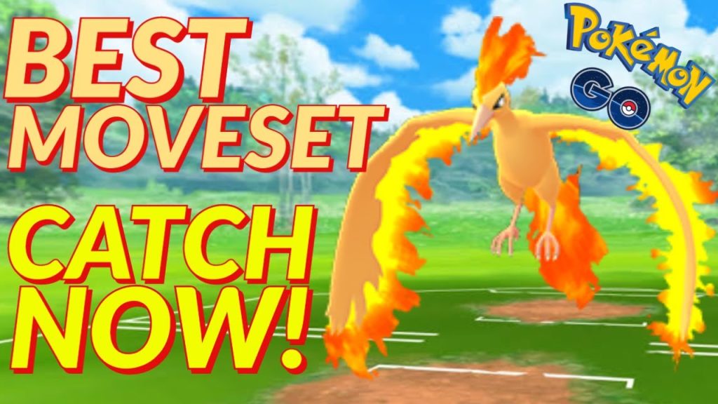 Best moveset MOLTRES|| how to get moltres|| moltres Raid|| Pokemon go