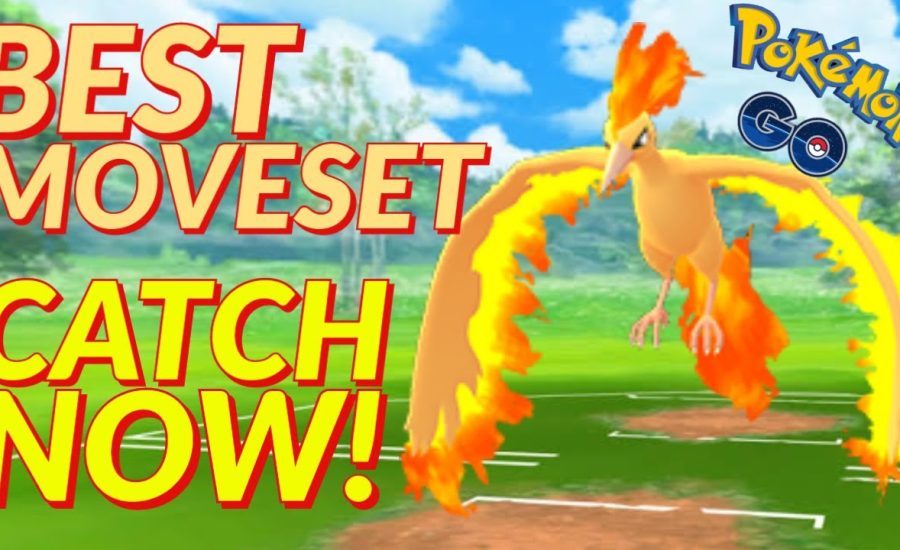 Best moveset MOLTRES|| how to get moltres|| moltres Raid|| Pokemon go