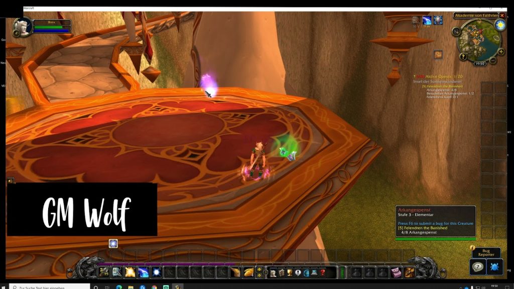 Besudelter Arkanspan | WoW TBC Horde Quest | GM Wolf | World of Warcraft TBC Classic