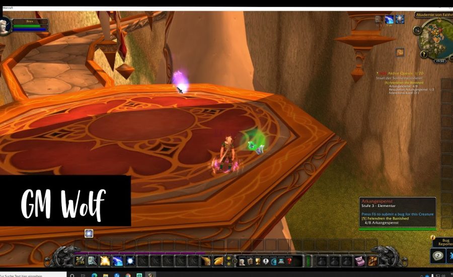 Besudelter Arkanspan | WoW TBC Horde Quest | GM Wolf | World of Warcraft TBC Classic