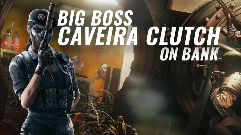 Big Boss Caveira Clutch on Bank - Rainbow Six Siege Gameplay