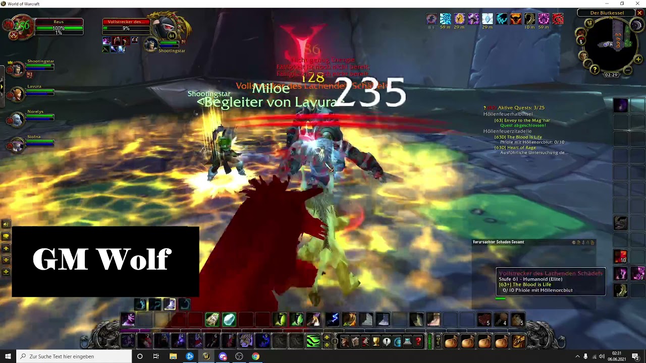 Blut bedeutet Leben | WoW TBC Horde Quest | GM Wolf | WoW TBC Classic