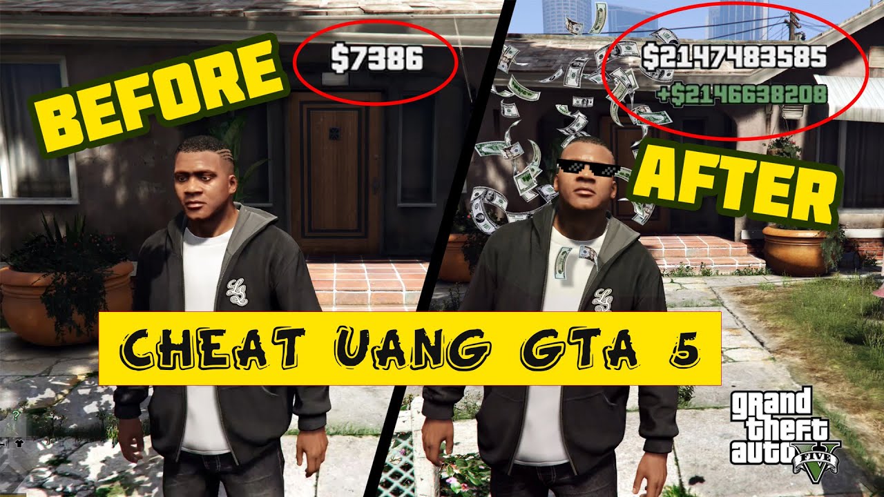 CH34T UANG GTA 5 TERBARU 2021 "LANGSUNG UNLIMITED" NO CLICK BAIT