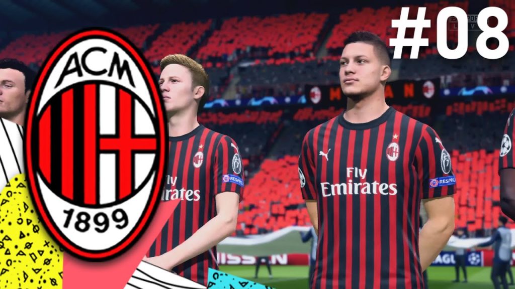 CHAMPIONS LEAGUE RETURN! FIFA 20 AC MILAN CAREER MODE #08