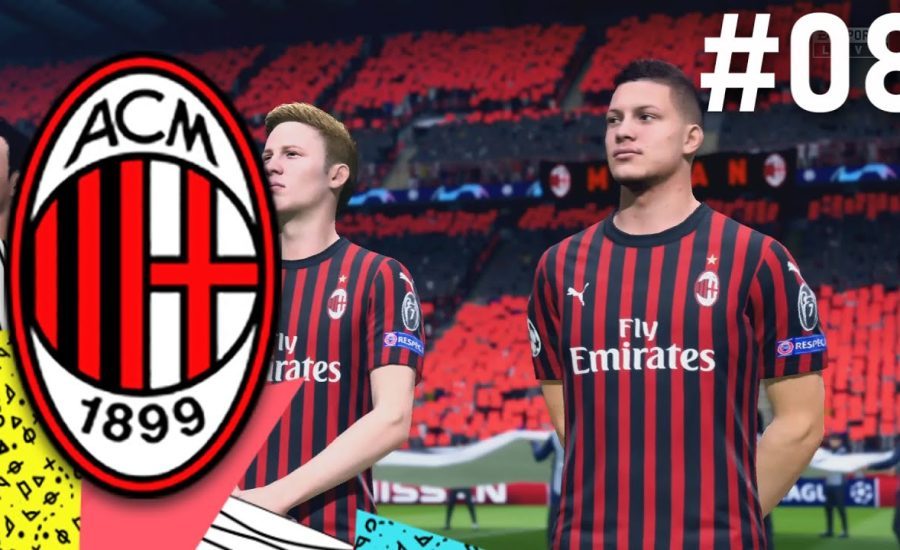 CHAMPIONS LEAGUE RETURN! FIFA 20 AC MILAN CAREER MODE #08