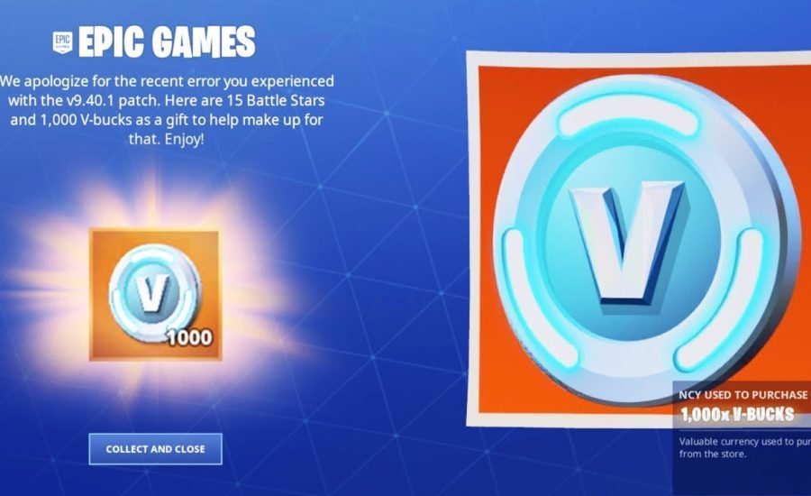 CLAIM FORTNITE MOBILE 1,000 V-BUCKS FREE REWARD! (Limited Time)