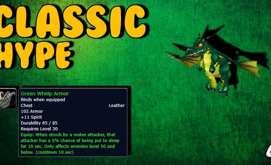 CLASSIC WOW HYPE | 4 Valuable PvP Items | Vanilla World Of Warcraft