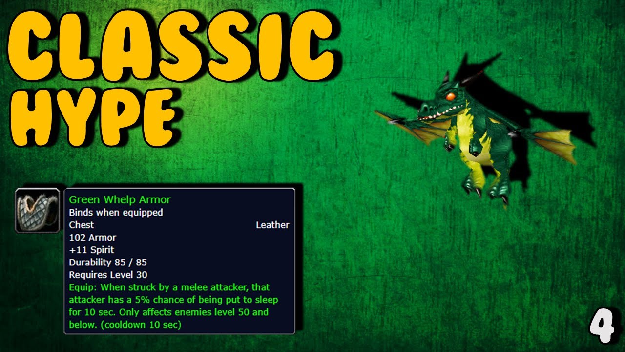 CLASSIC WOW HYPE | 4 Valuable PvP Items | Vanilla World Of Warcraft