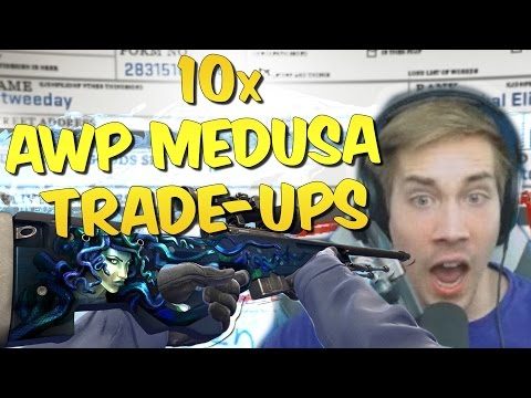 CS GO 10x AWP MEDUSA Trade Up Contracts