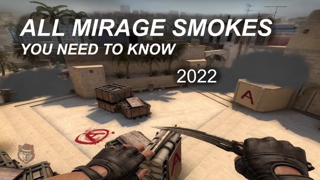 CS:GO - ESSENTIAL SMOKES on Mirage 2022