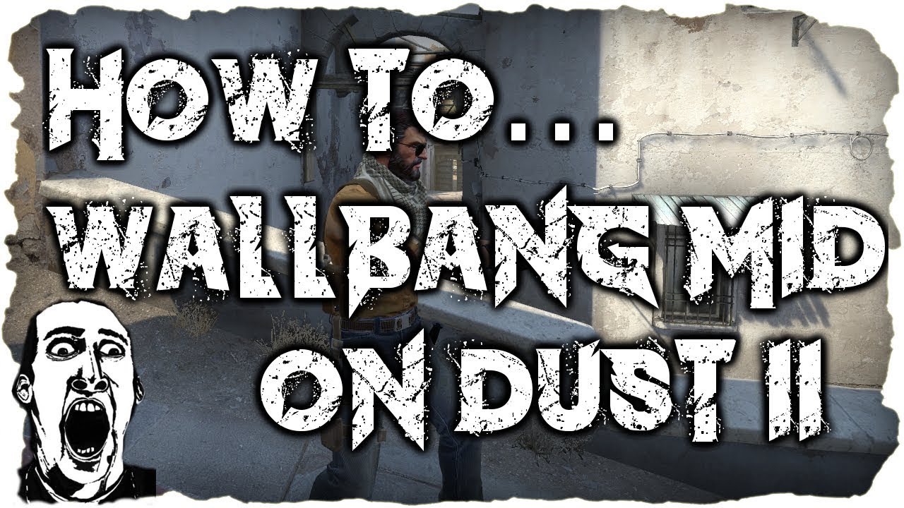 CS:GO | How to... wallbang a T Sniper in mid new de_dust2 (de_dust2 2017)