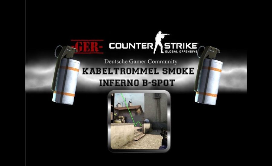 CS:GO Kabeltrommel Smoke Inferno B Spot Tutorial