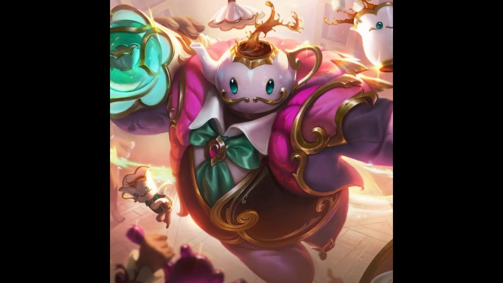 Cafe Cuties Bard - League of Legends Skin Showcase