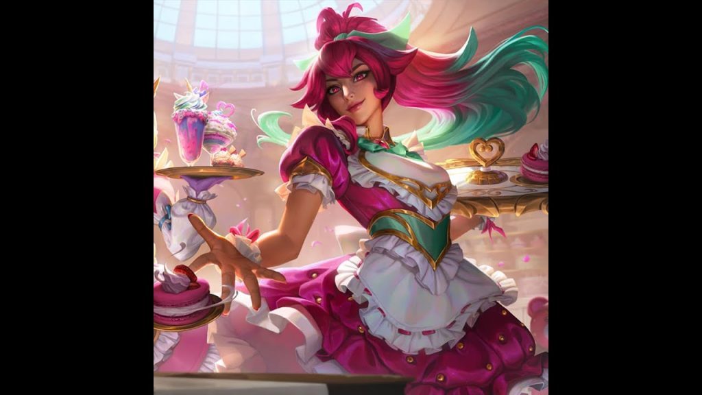 Cafe Cuties Sivir - League of Legends Skin Showcase